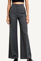 Women's Structured Texture Loose Drapey Casual Sports Pants