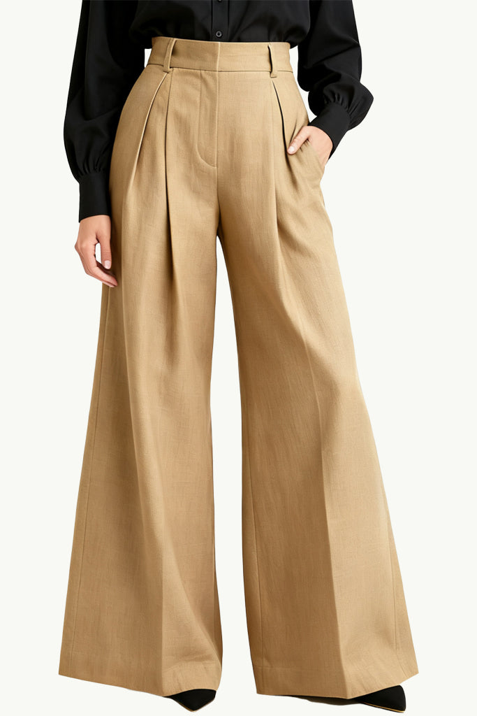 Sleek Cut Slimming Leg-Shaping Commuter Versatile Comfortable Loose Pants