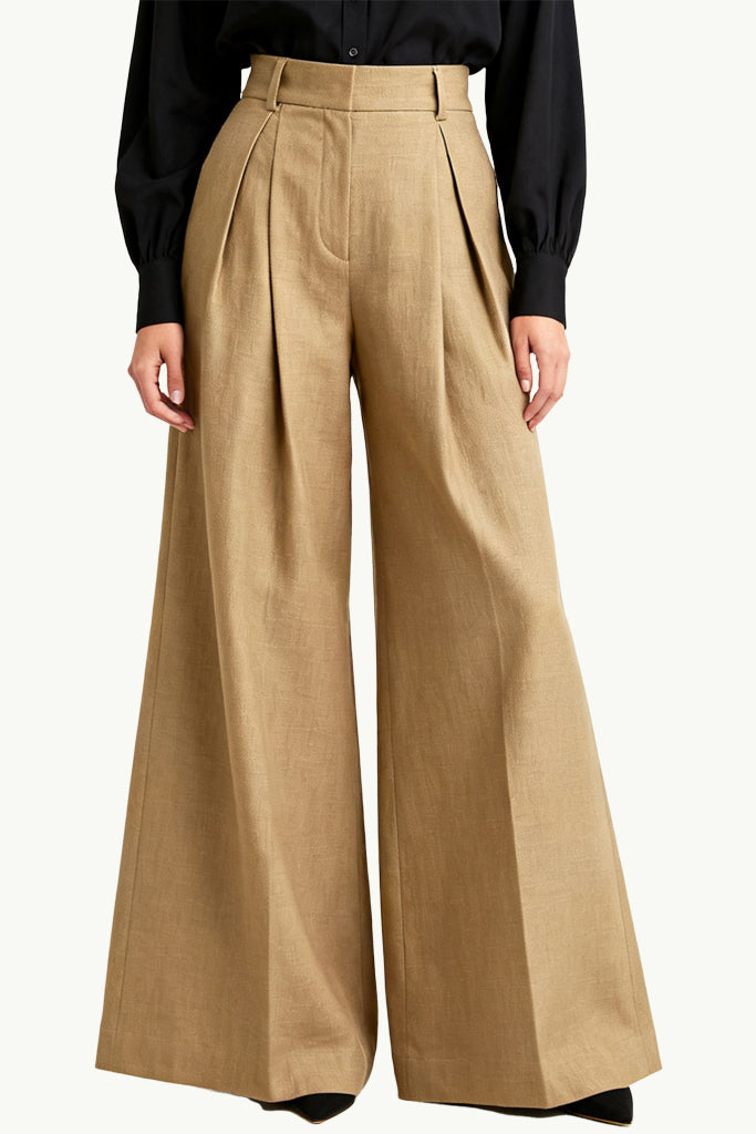 Sleek Cut Slimming Leg-Shaping Commuter Versatile Comfortable Loose Pants