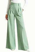 Women's Fresh Style High-Waist Wide-Leg Loose Trousers