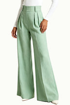 Women's Fresh Style High-Waist Wide-Leg Loose Trousers