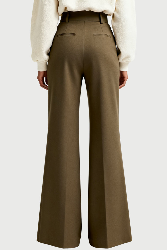 Women's Lazy Casual High-Waist Wide-Leg Home Leisure Trousers