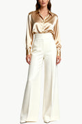 Women's Gentle Wide-Leg Comfortable Slimming Trousers