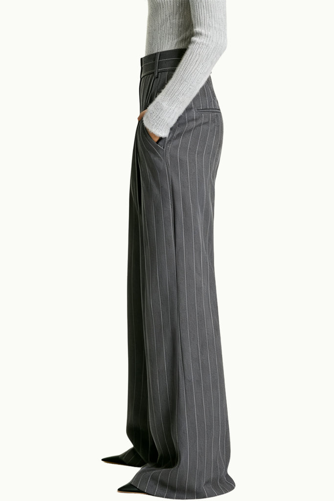 Women's Elegant Temperament High-Waist Wide-Leg Loose Versatile Pants