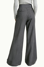 Women's Elegant Temperament High-Waist Wide-Leg Loose Versatile Pants