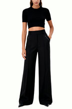 Women's High-Waist Wide-Leg Loose Fashion Pants
