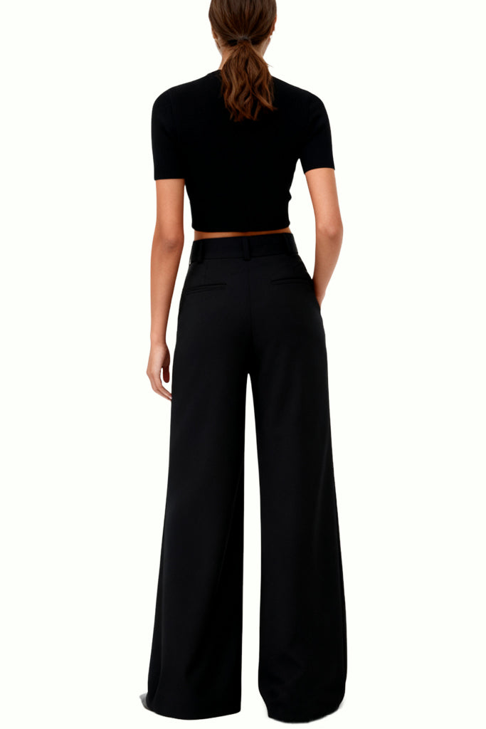 Women's High-Waist Wide-Leg Loose Fashion Pants