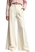 Women's Minimalist High-Waist Wide-Leg Comfortable Slimming Trousers