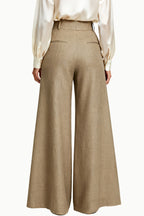 Women's Wide-Leg Office Commuter Loose Temperament Trousers