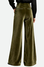 Women's Soft Drapey High-Waist Wide-Leg Tailored Trousers