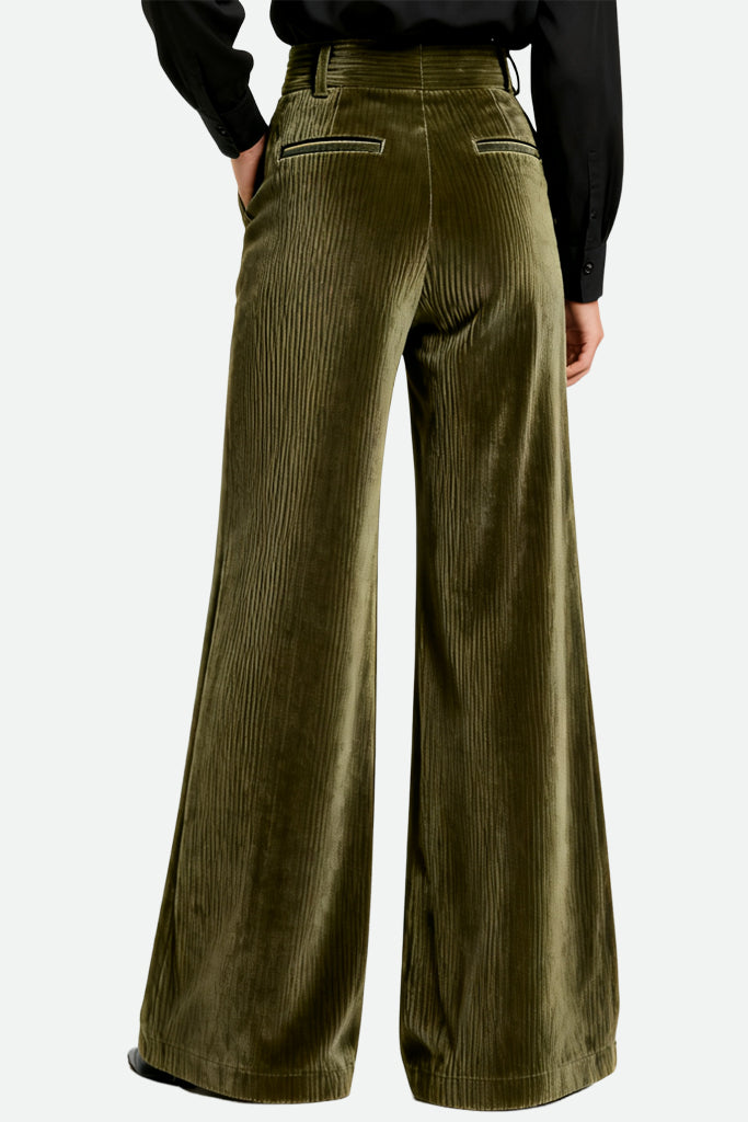 Women's Soft Drapey High-Waist Wide-Leg Tailored Trousers