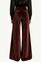 Women's High-Waist Wide-Leg Casual Temperament Fashion Trousers