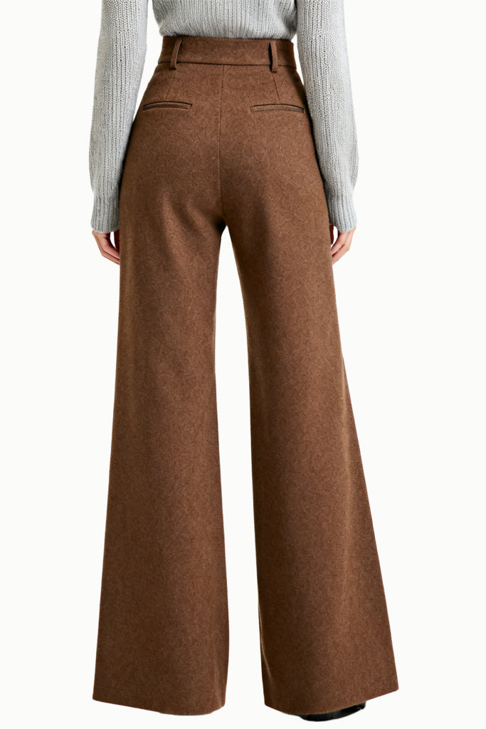 Women's Wide-Leg Sleek Cut Commuter Versatile Trousers