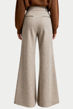 Women's Wide-Leg Minimalist Cut Loose Comfortable Trousers