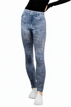 Hip-lifting Skinny High Waist Tummy Control Pants with Pockets