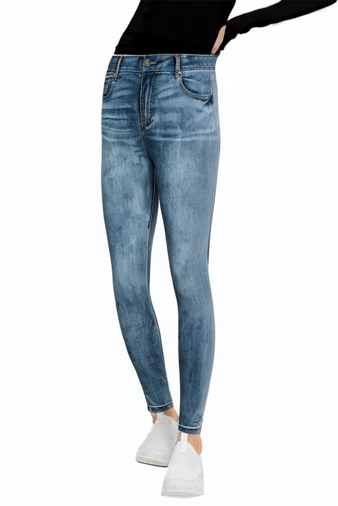 High Waist Elastic New Style Hip Lift Slim Pencil Jeans