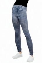 Hip-lifting Skinny High Waist Tummy Control Pants with Pockets