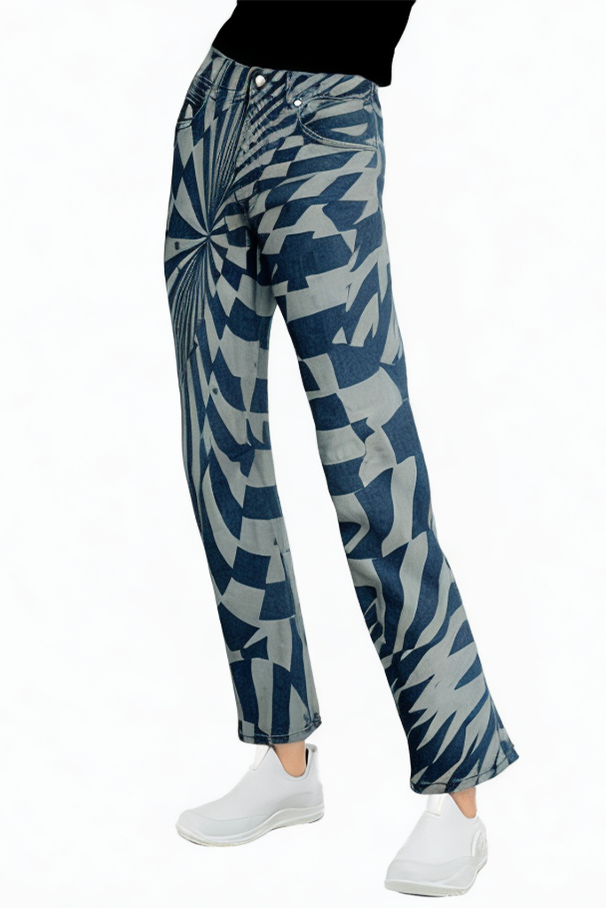 Comfortable and High Quality Personalized Colorblocked Women's Jeans
