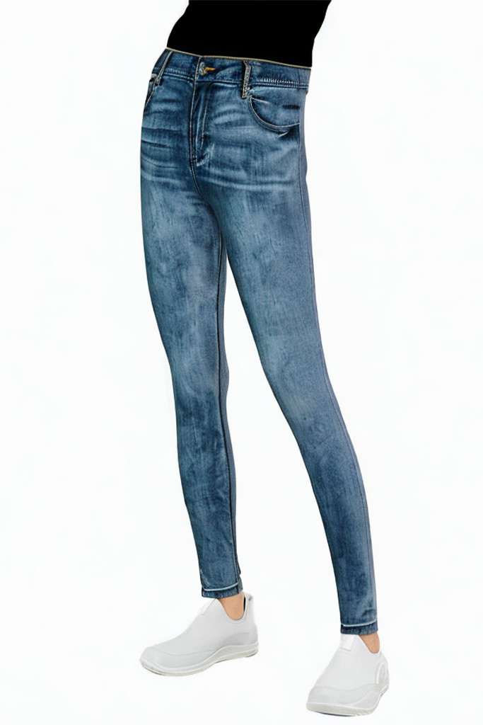 High Waist Elastic New Style Hip Lift Slim Pencil Jeans