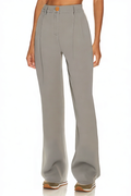 Wide Leg High Waist Loose Business Casual Pants with Pockets