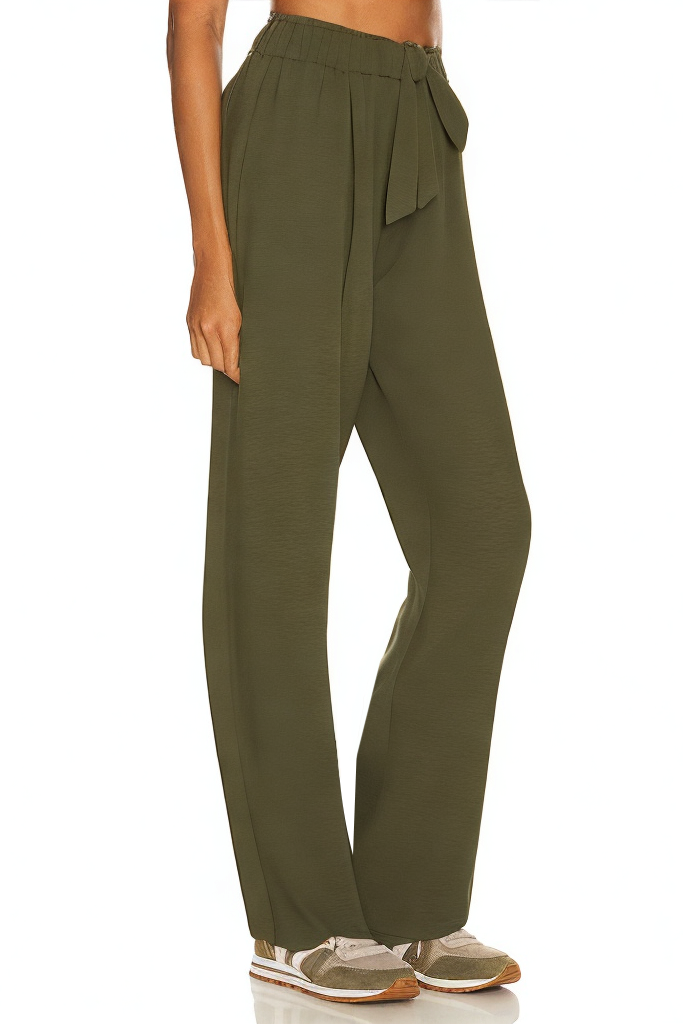Women's Business Casual High Waist Loose Wide Leg Pants
