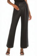 Sexy Skinny Women's Black Stretch Pants with Pockets