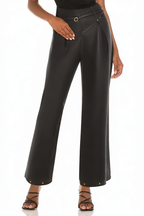 Sexy Skinny Women's Black Stretch Pants with Pockets